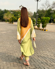 Moonlight lime long 2 piece